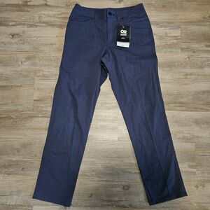 Outdoor Research Men's Shastin Pants 30" Inseam Naval Blue Hiking Pants 28x30